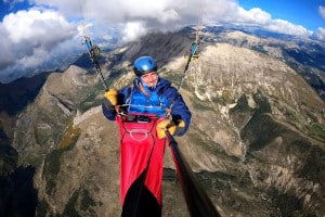 Maxime Cassier, moniteur à l'école Esprit parapente