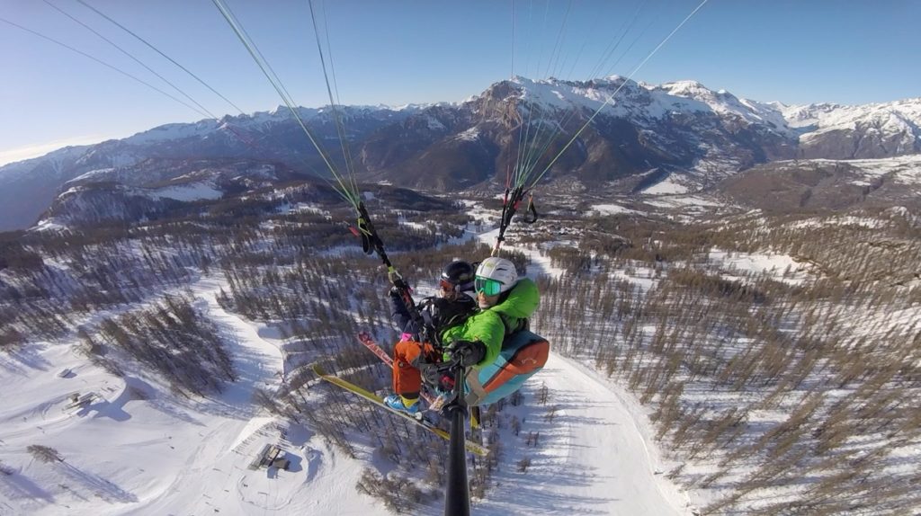 Vol en parapente : baptême en biplace à Vallouise dans les Écrins